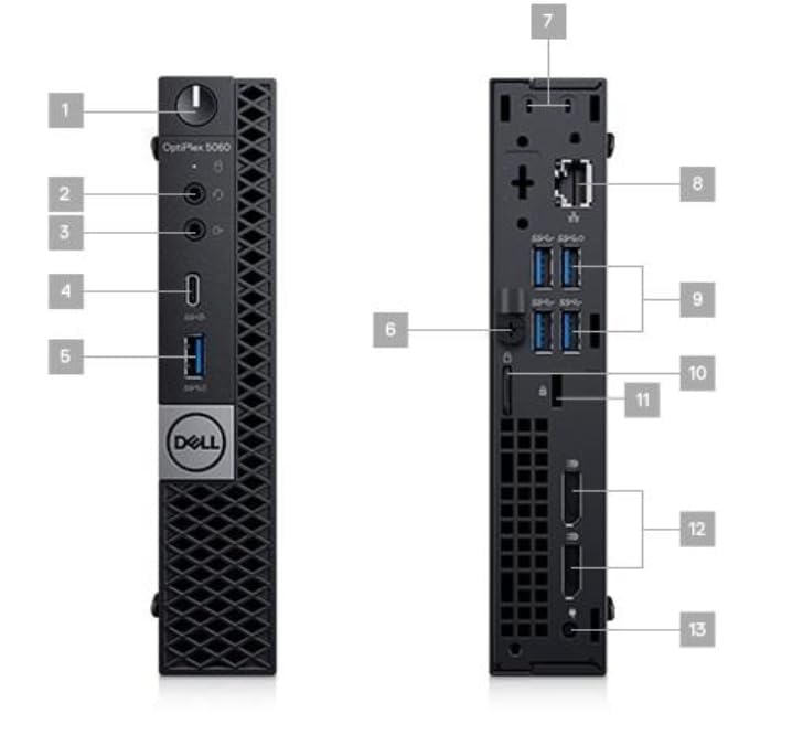 Amazon.com: Dell OptiPlex 5060 Micro Desktop Computer Windows 11